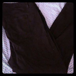 Black rockstar jeans